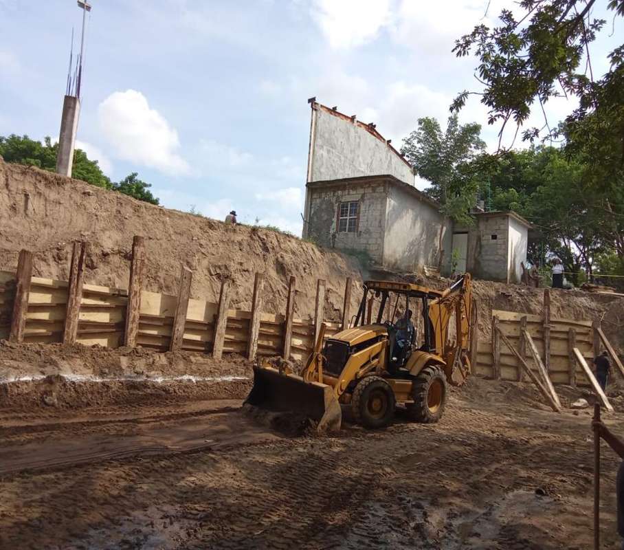 Excavación con maquinaria