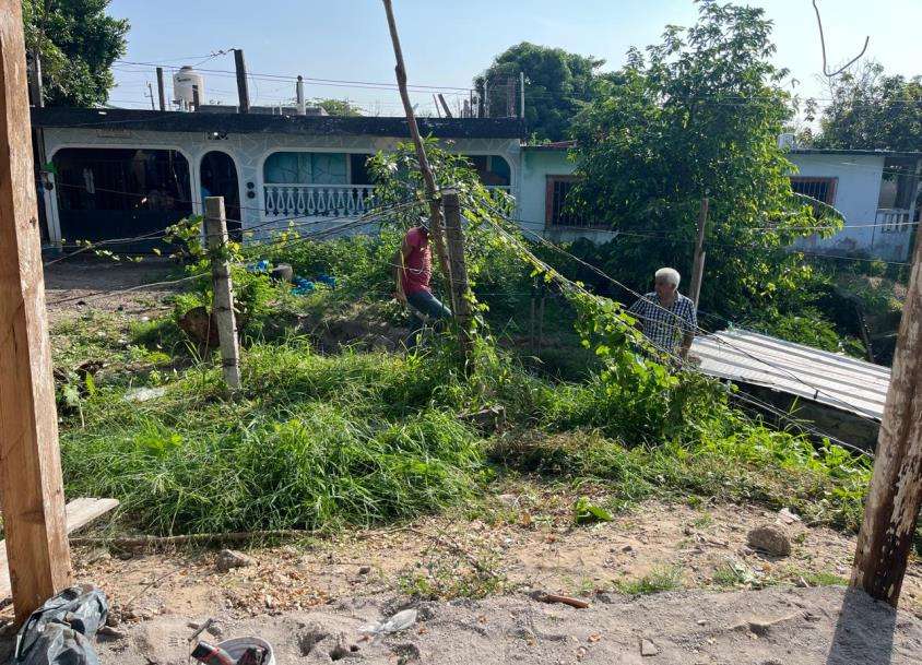 Así comenzó: despalme del terreno