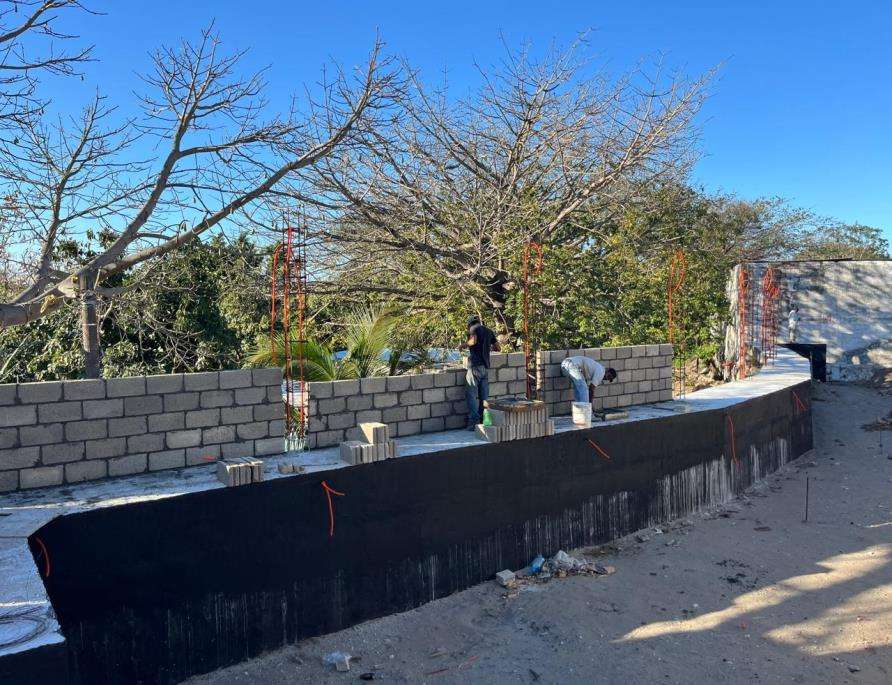 Barda perimetral de block