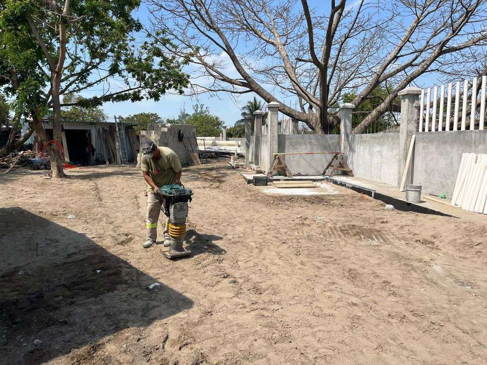Compactación del terreno