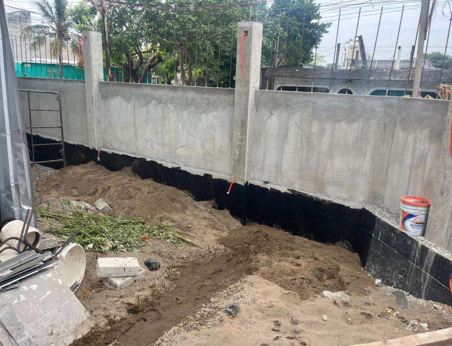 Impermeabilización de muros