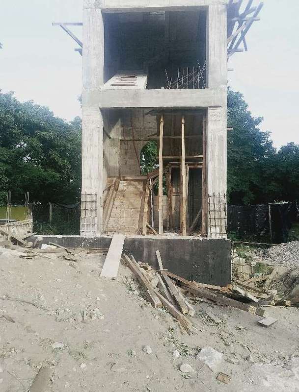 Escalera en el campanario