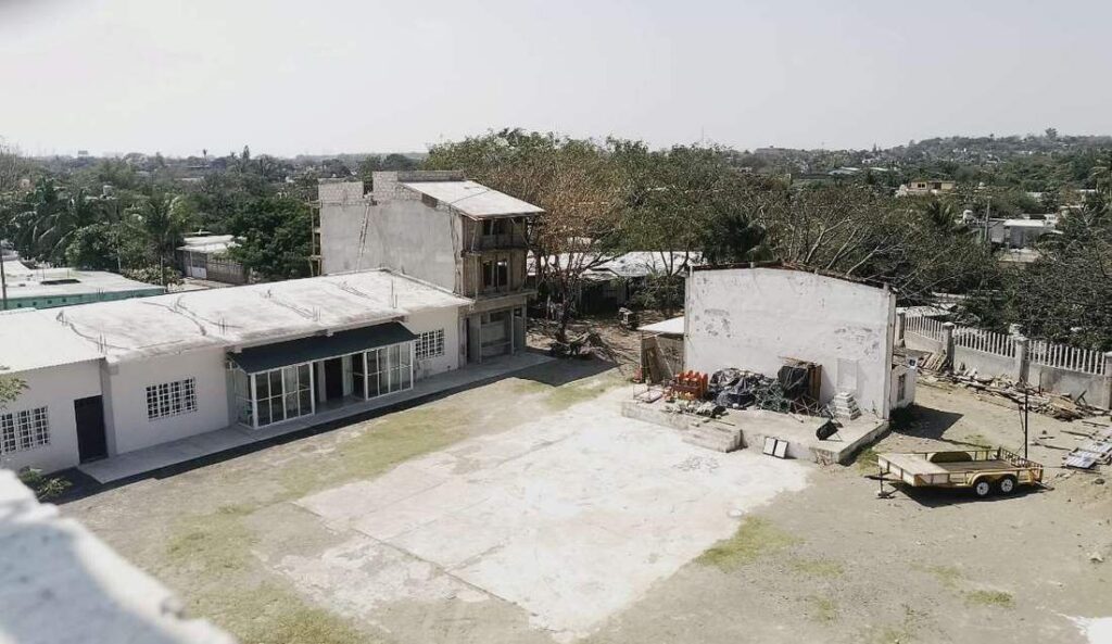 Panorámica de la obra