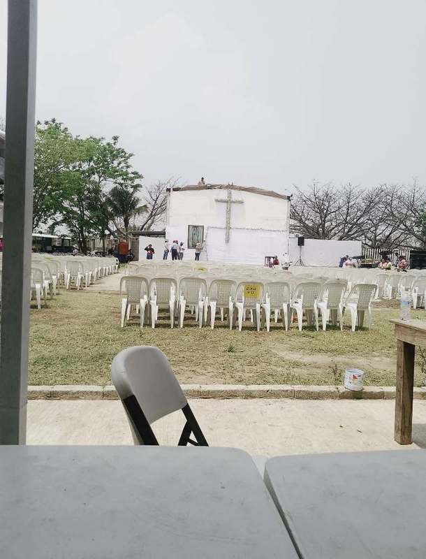 Semana Santa en el terreno del templo