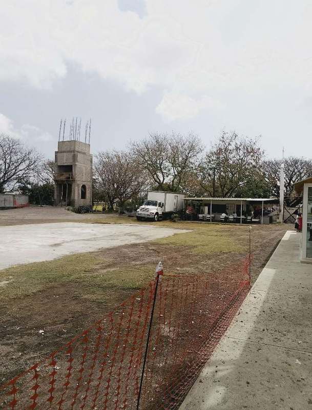 Material donado para la obra