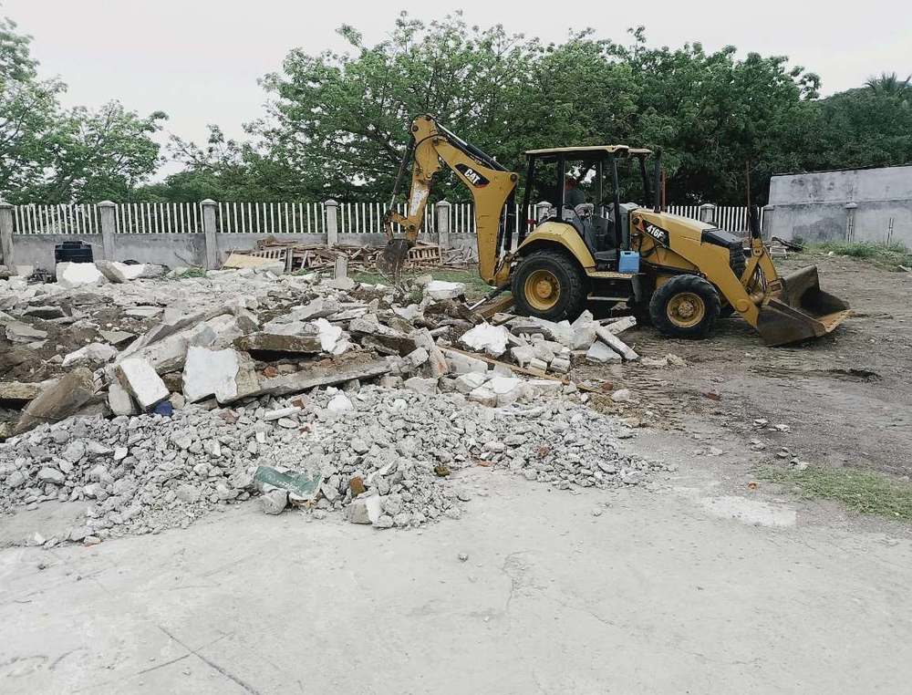 Demolición de la estructura